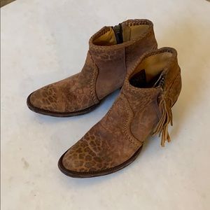 Old Gringo Leather Leopard Cowboy Boots